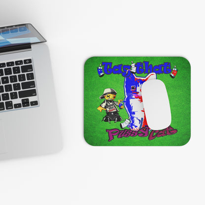 tag that - Mouse Pad (Rectangle) (green turf)