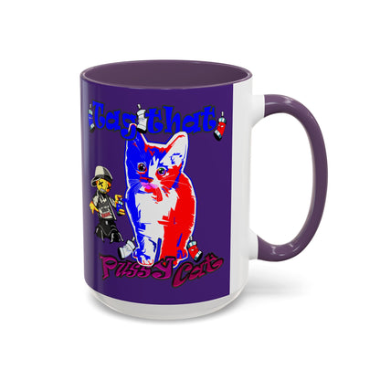 tag that - Accent Mug (purple)