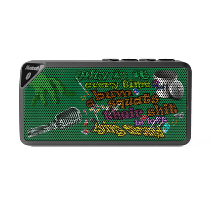 the bum's shit - Jabba Bluetooth Speaker (dark green)