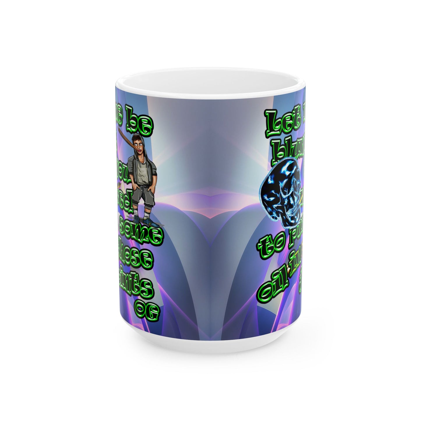 og - White Mug (grey-pink wave)