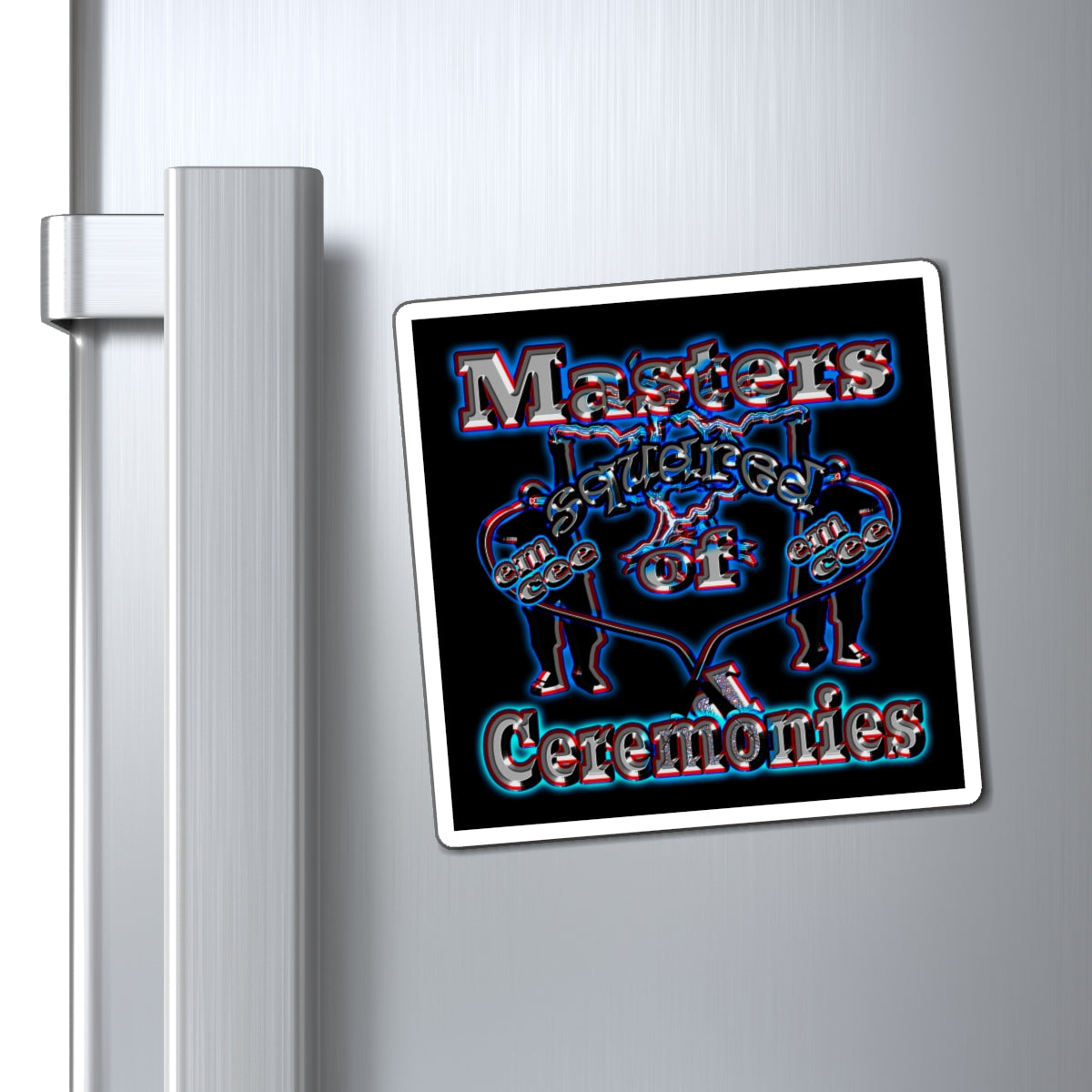 em cee squared - Magnets - (black)