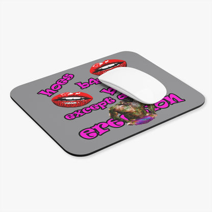 hoes b4 bros - Mouse Pad (Rectangle) (grey)