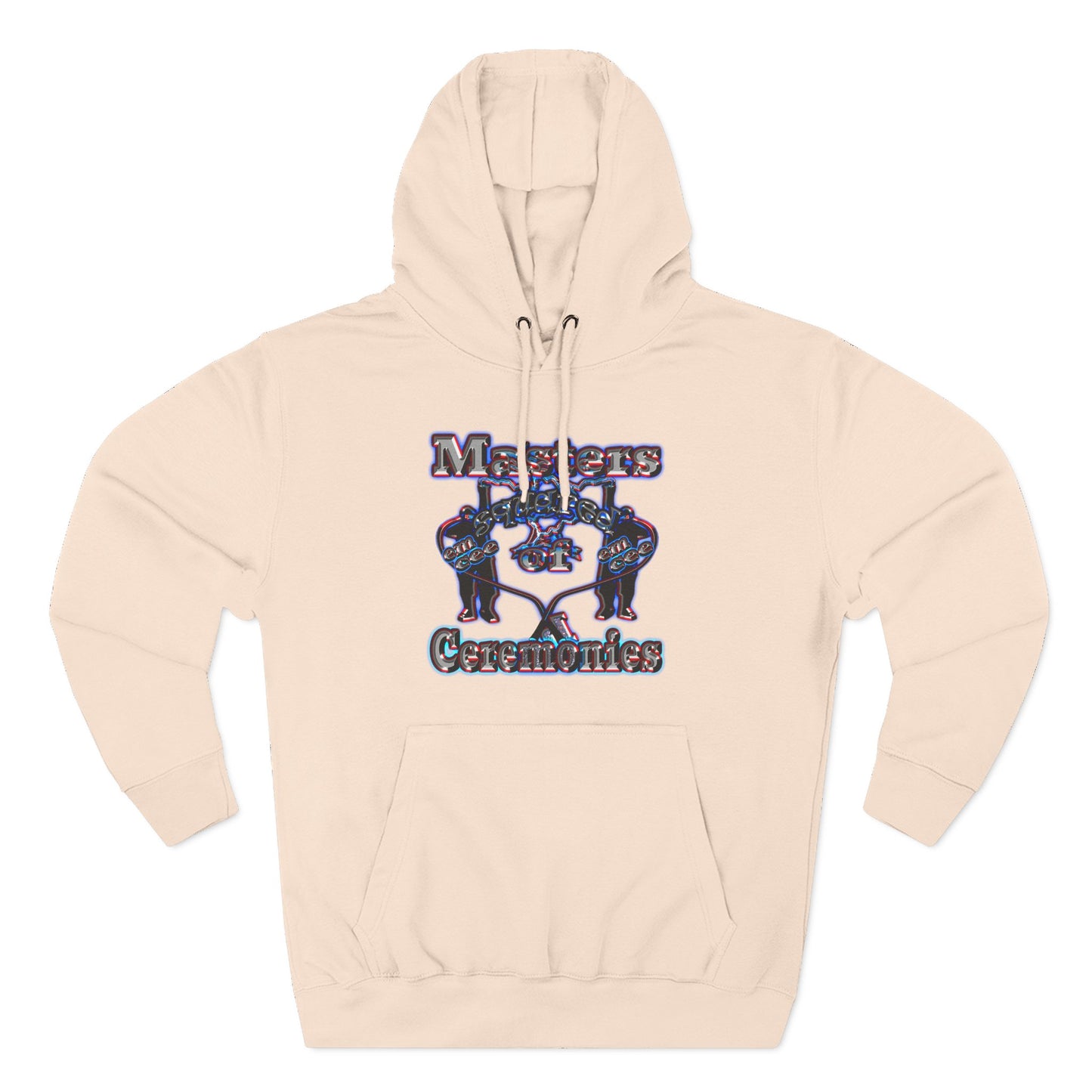 em cee squared - Three-Panel Fleece Hoodie