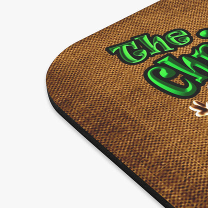 christmas spirits of boston - Mouse Pad (Rectangle) (brown papyrus)