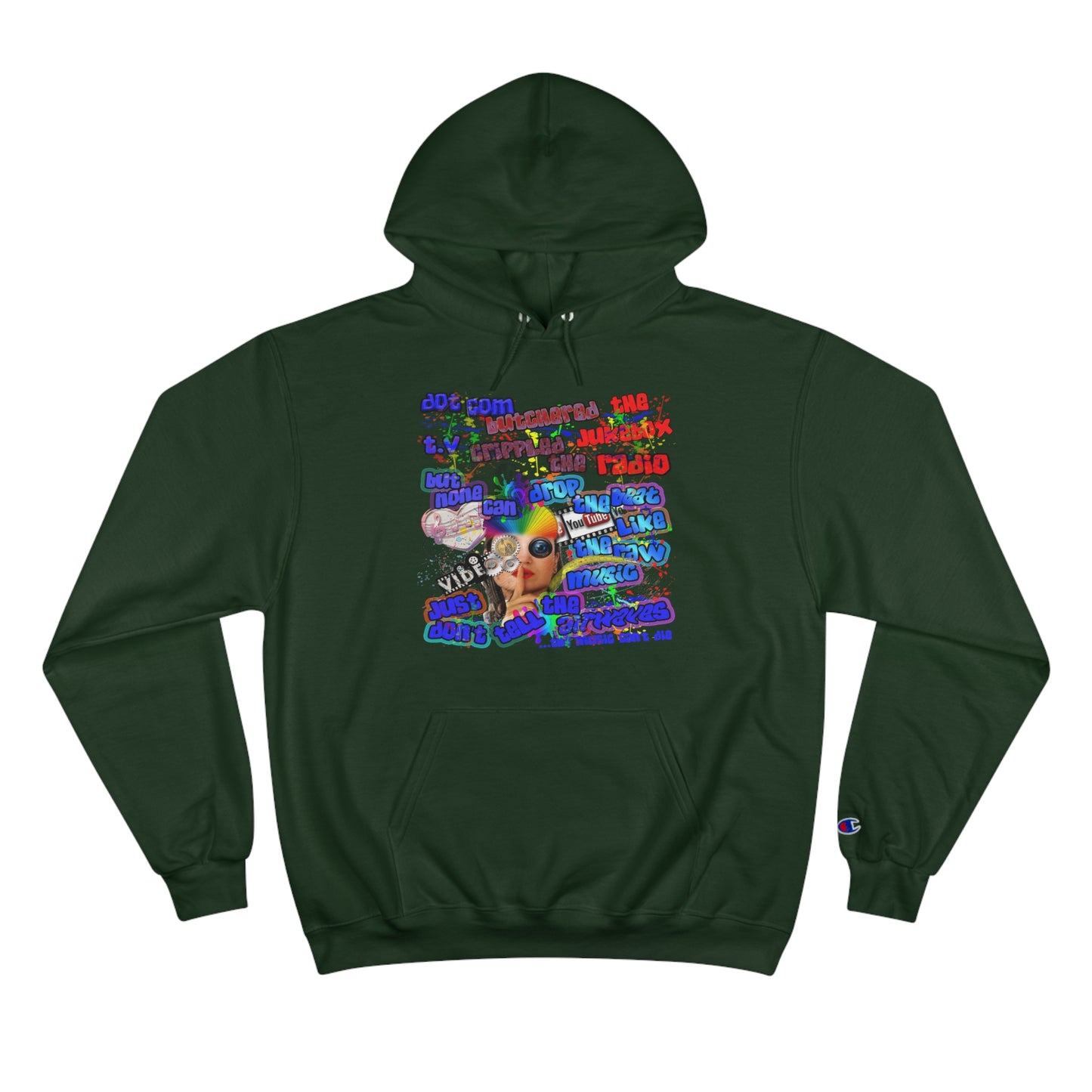 drop the beat - Champion Hoodie