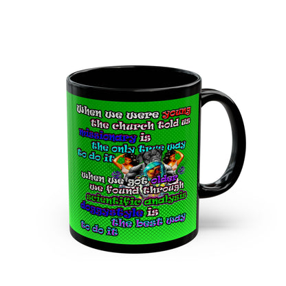doggystyle - Black Mug (logo green)