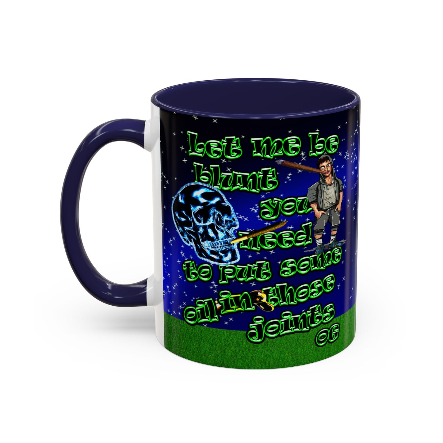 og - Accent Mug ('snoops' background)