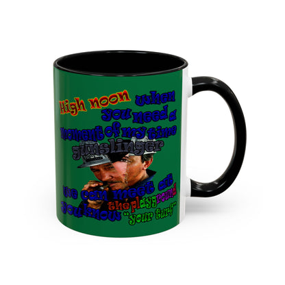 high noon - Accent Mug (dark green)