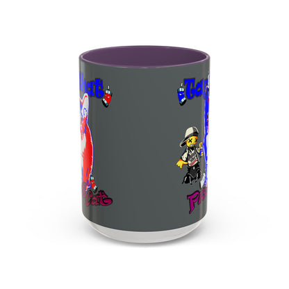 tag that - Accent Mug (dark grey)