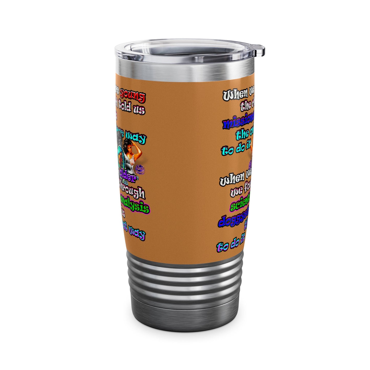doggystyle - Ringneck Tumbler, 20oz (light brown)