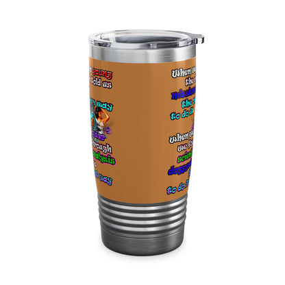 doggystyle - Ringneck Tumbler, 20oz (light brown)