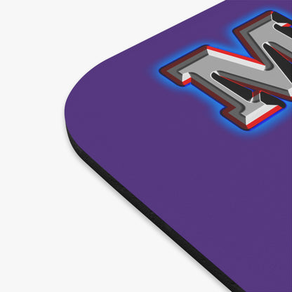em cee squared - Mouse Pad (Rectangle) (purple)