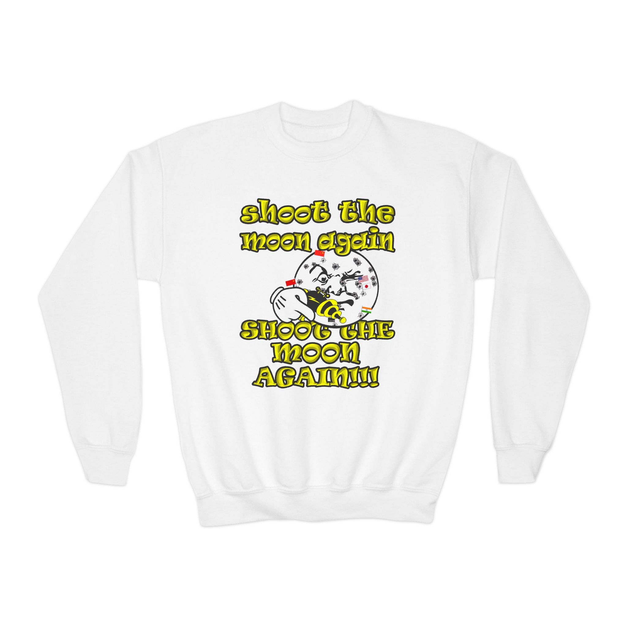 shoot the moon again - Youth Crewneck Sweatshirt