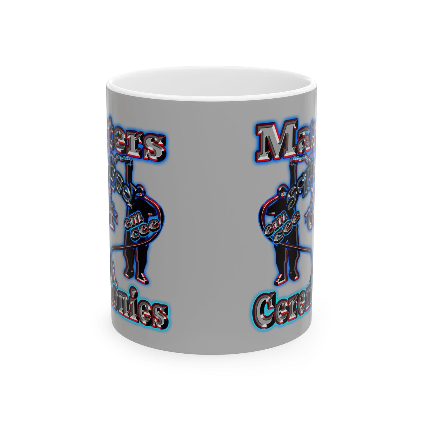 em cee squared - White Mug (light grey)