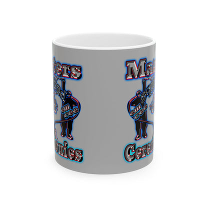em cee squared - White Mug (light grey)