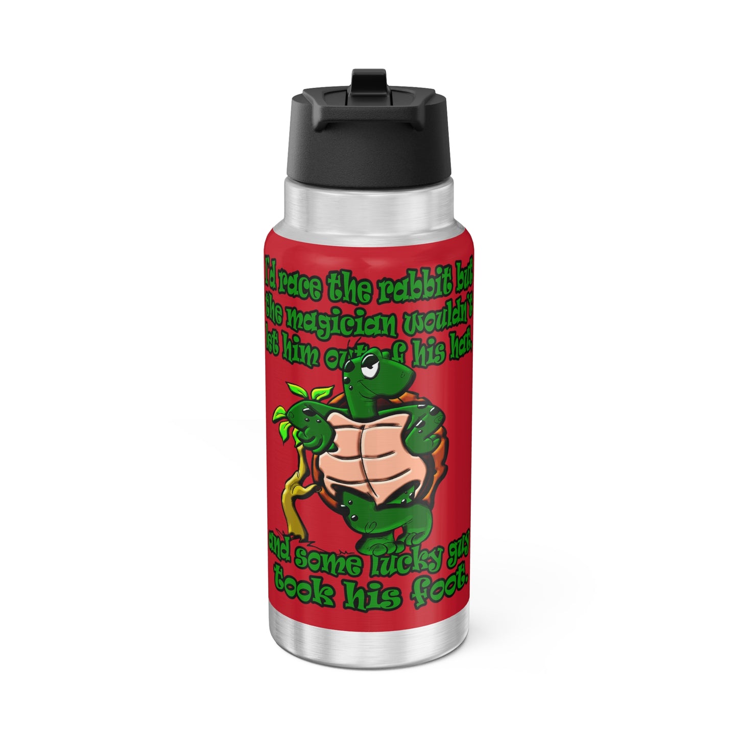 turtle race - Gator Tumbler, 32oz (dark red)