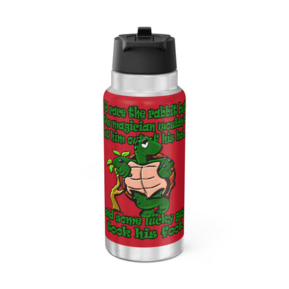 turtle race - Gator Tumbler, 32oz (dark red)
