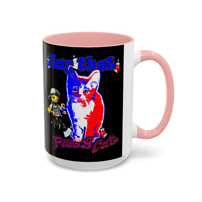 tag that - Accent Mug (black)