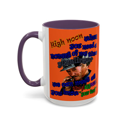 high noon - Accent Mug (orange)