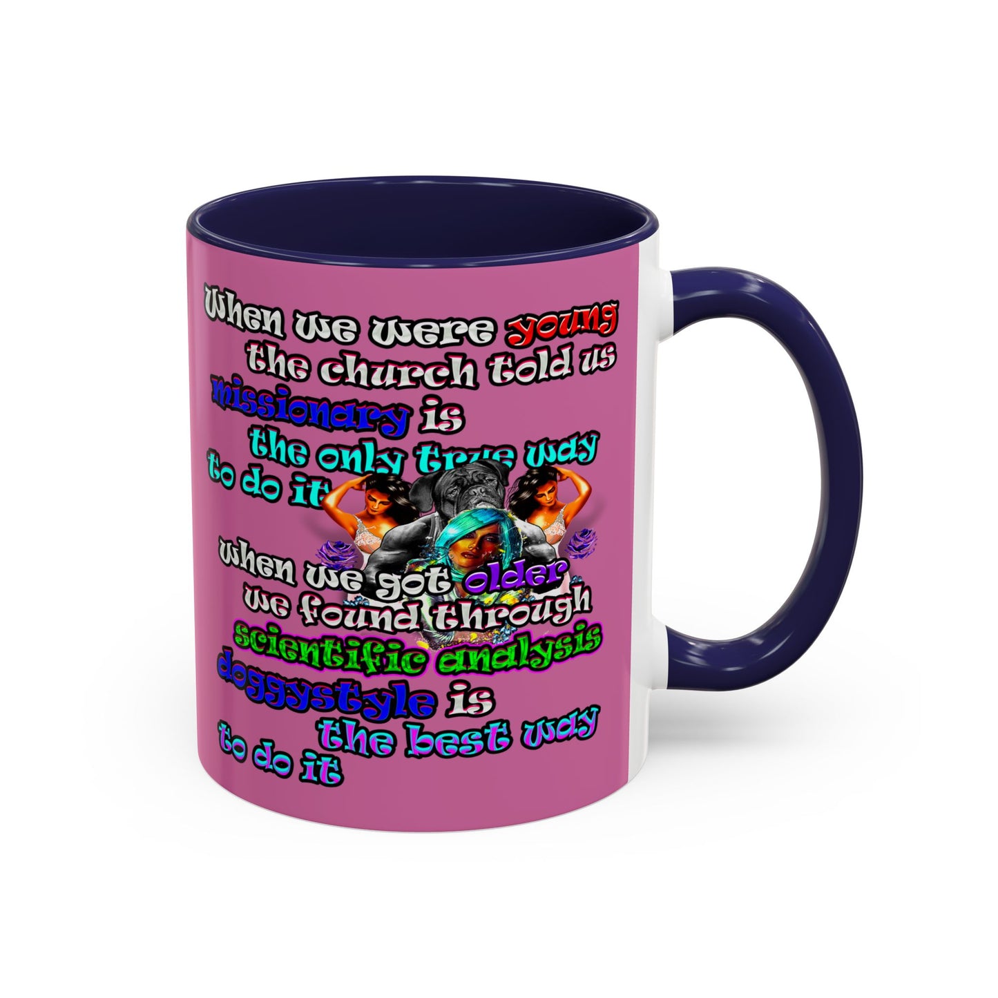 doggystyle - Accent Mug (light pink)