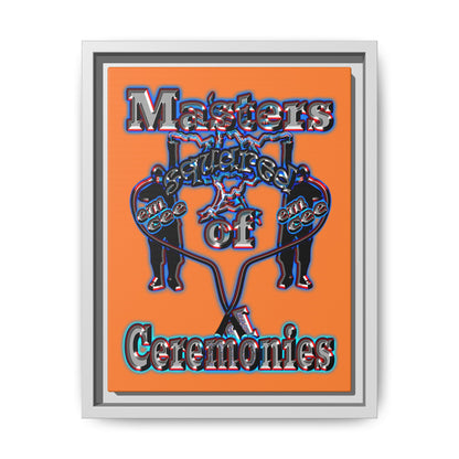 em cee squared - framed canvas art (crusta)
