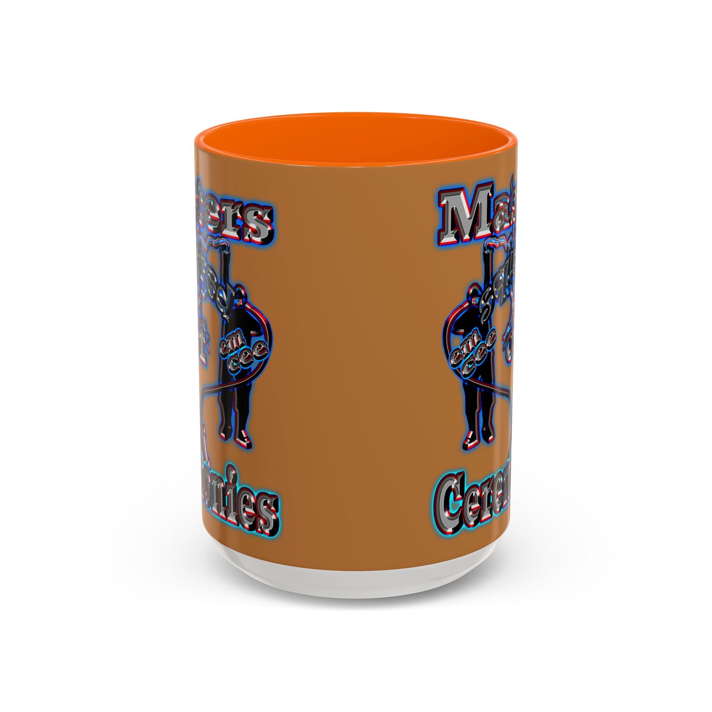 em cee squared - Accent Mug (light brown)