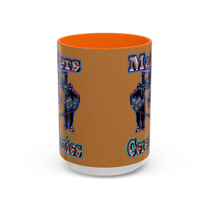 em cee squared - Accent Mug (light brown)