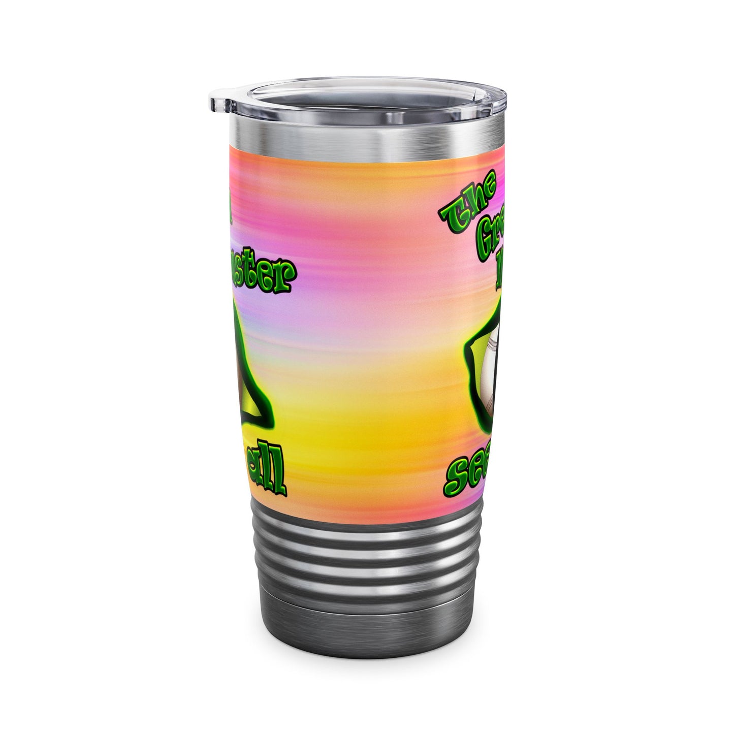 green monster - Ringneck Tumbler, 20oz (color blur)