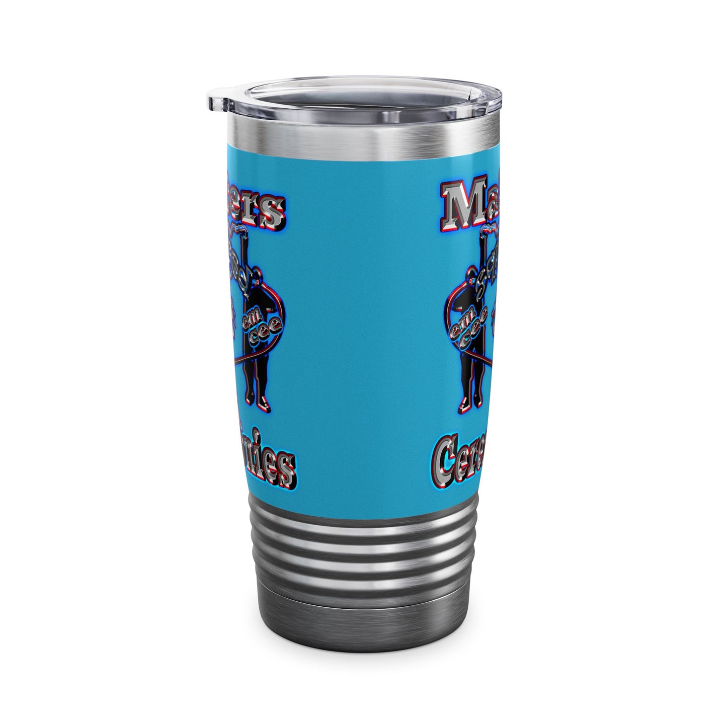 em cee squared - Ringneck Tumbler, 20oz (turquoise)