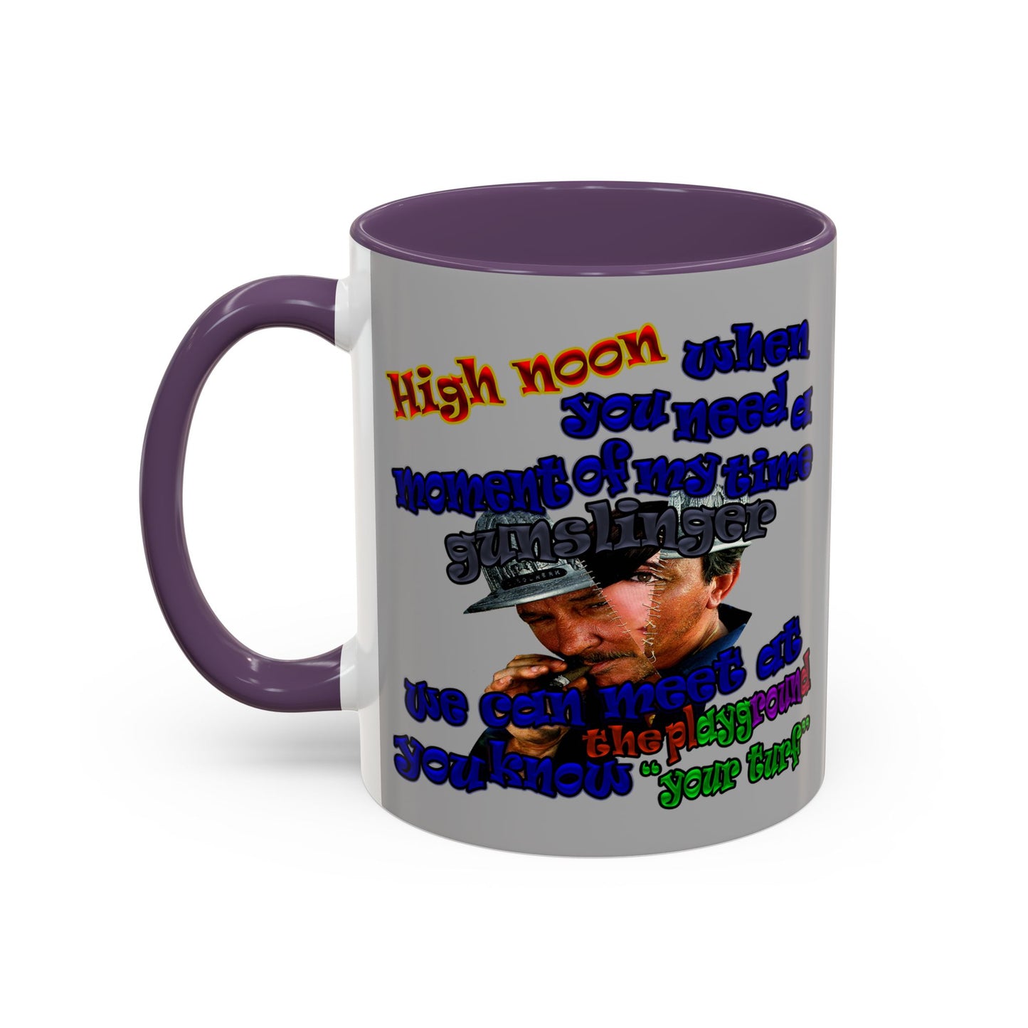 high noon - Accent Mug (light grey)