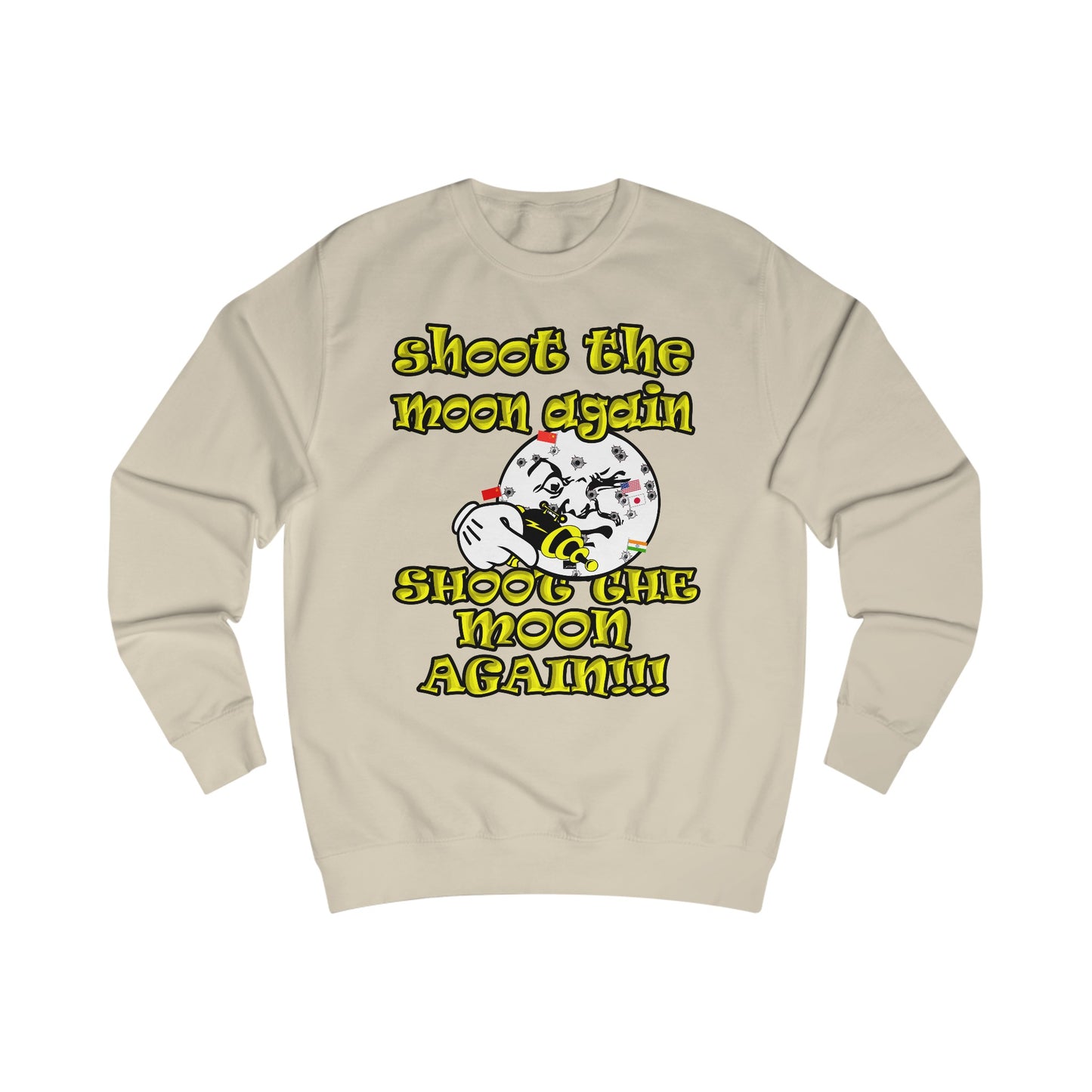 shoot the moon again - Men's Sweatshirt
