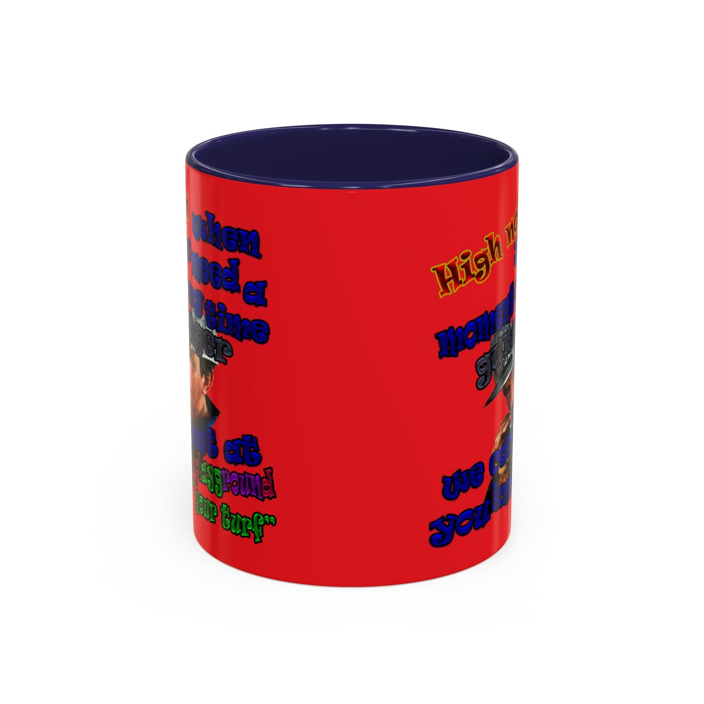high noon - Accent Mug (red)