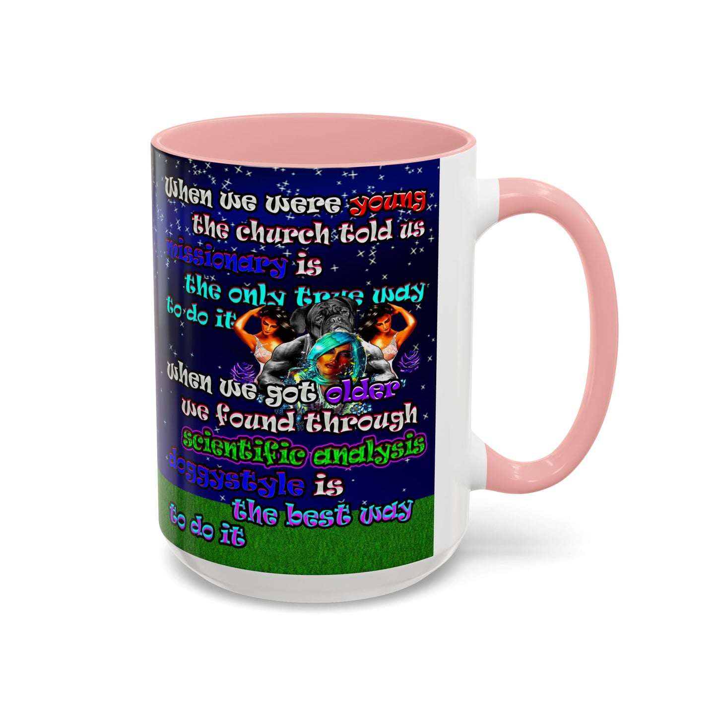 doggystyle - Accent Mug ('snoops' background)