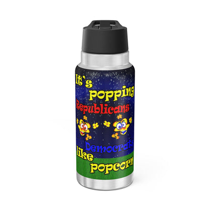 popping like popcorn - Gator Tumbler, 32oz  ('snoops' background)