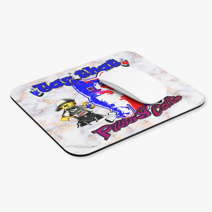 tag that - Mouse Pad (Rectangle) (white marble)