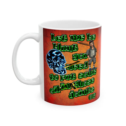 og - White Mug (burnt orange)