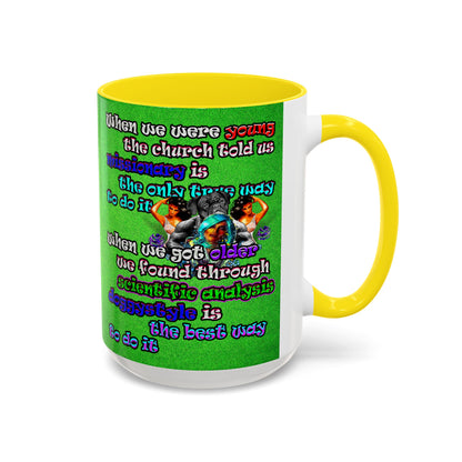 doggystyle - Accent Mug (green turf)