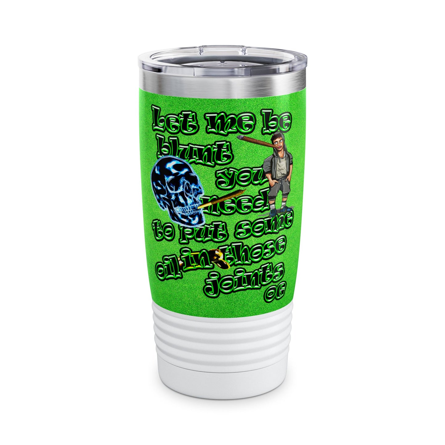 og - Ringneck Tumbler, 20oz (green turf)