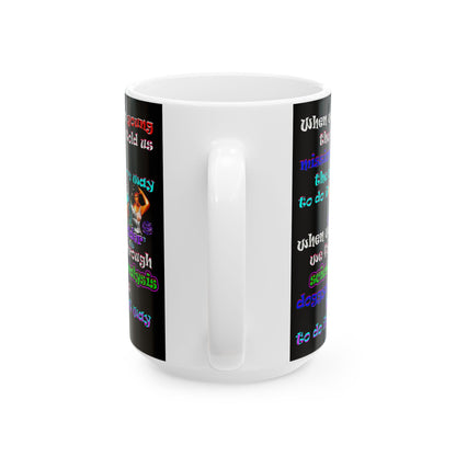 doggystyle - White Mug (black)