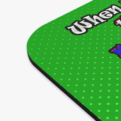 doggystyle - Mouse Pad (Rectangle) (logo green)