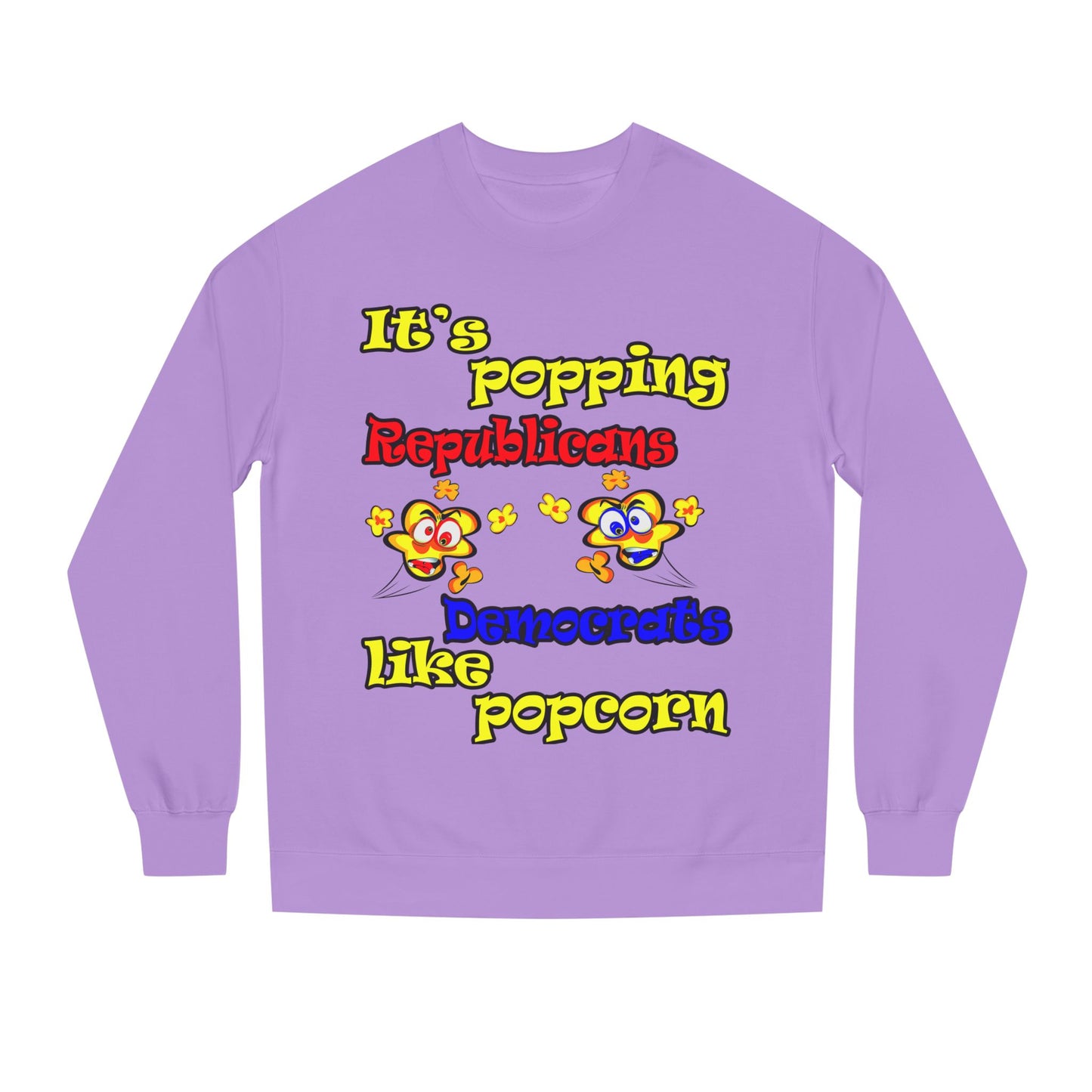 popping like popcorn - Unisex Crew Neck Sweatshirt