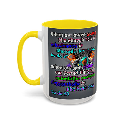 doggystyle - Accent Mug (grey-light grey)