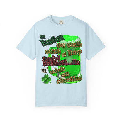 celtics logo - Unisex Garment-Dyed T-shirt