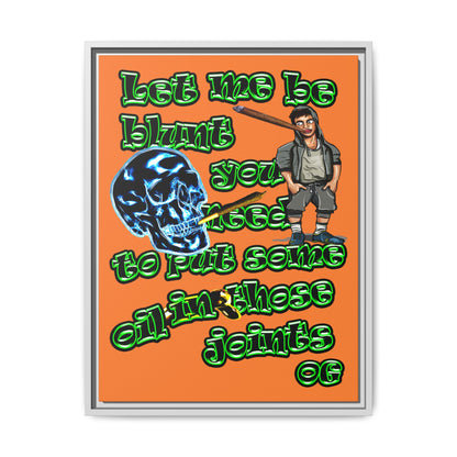 og - framed canvas art (crusta)
