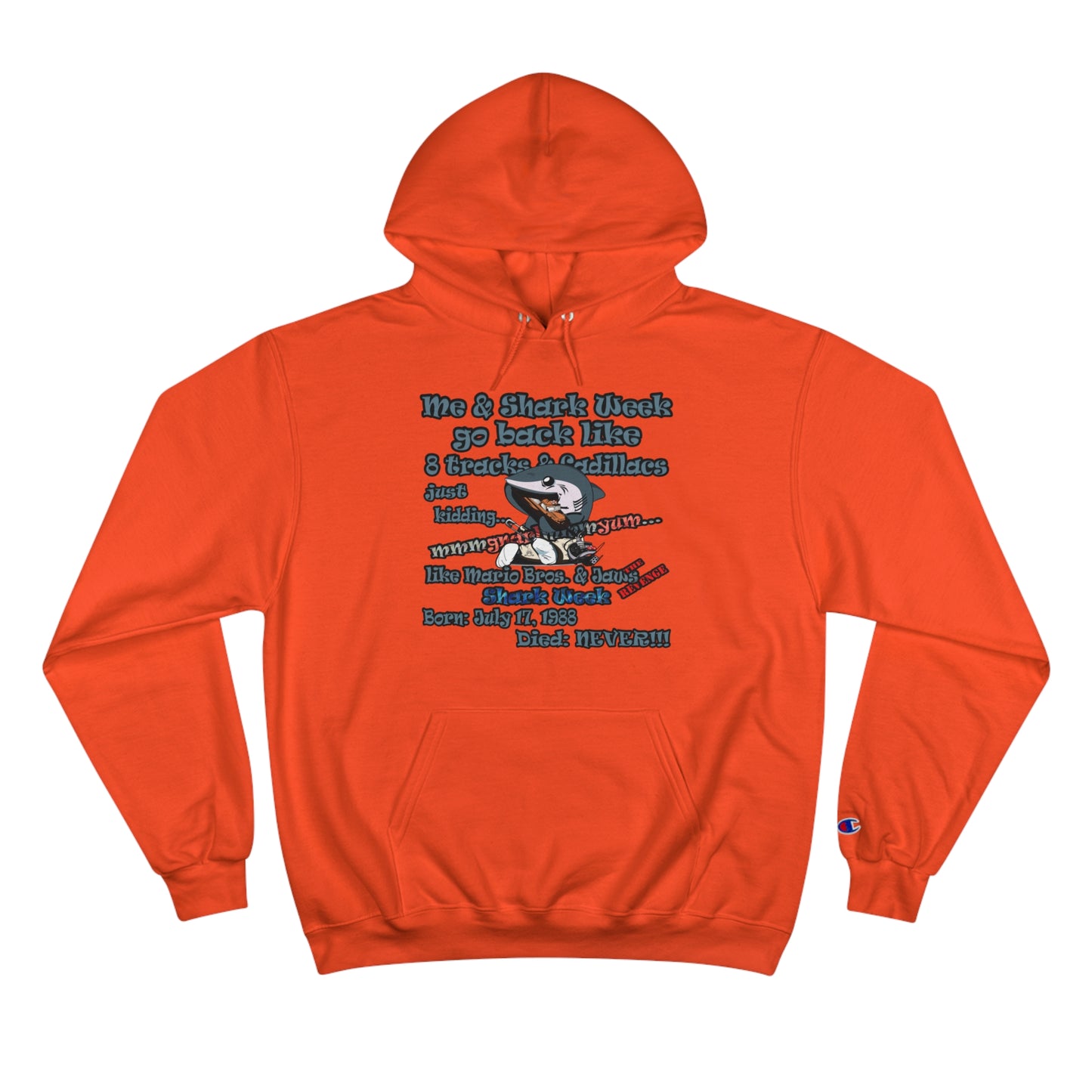 shark week - Champion Hoodie