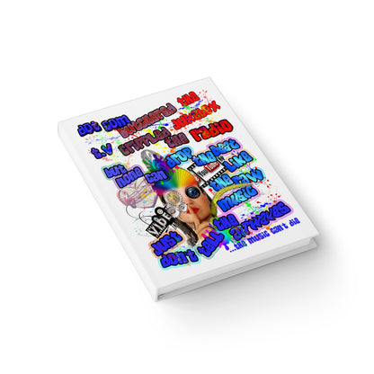 drop the beat - journal-blank (white)
