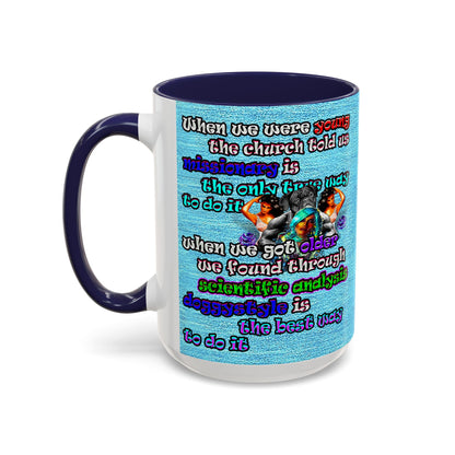 doggystyle - Accent Mug (faded blue)