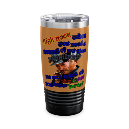 high noon - Ringneck Tumbler, 20oz (light brown)