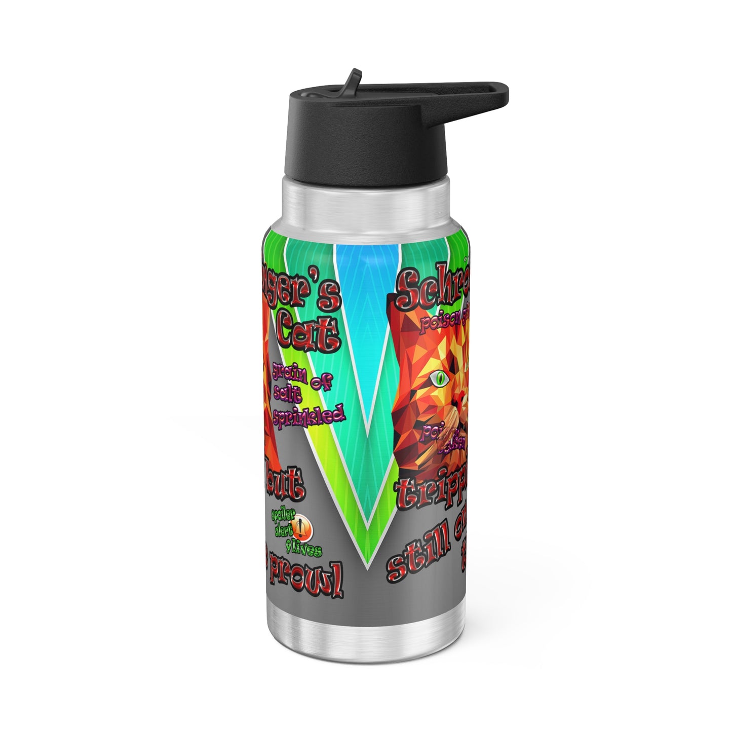 schrodinger's cat - Gator Tumbler, 32oz  (rainbow split)