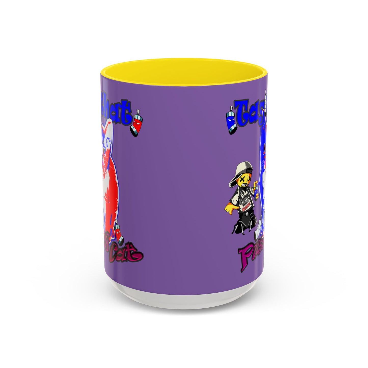 tag that - Accent Mug (light purple)